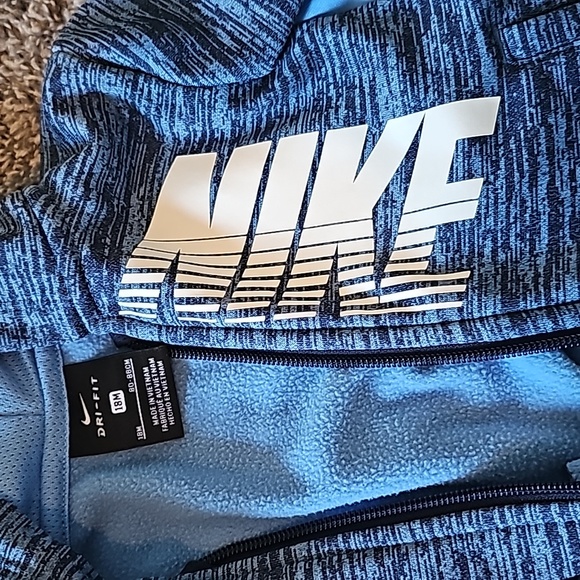 NIKE BLUE HOODIE - Picture 2 of 4